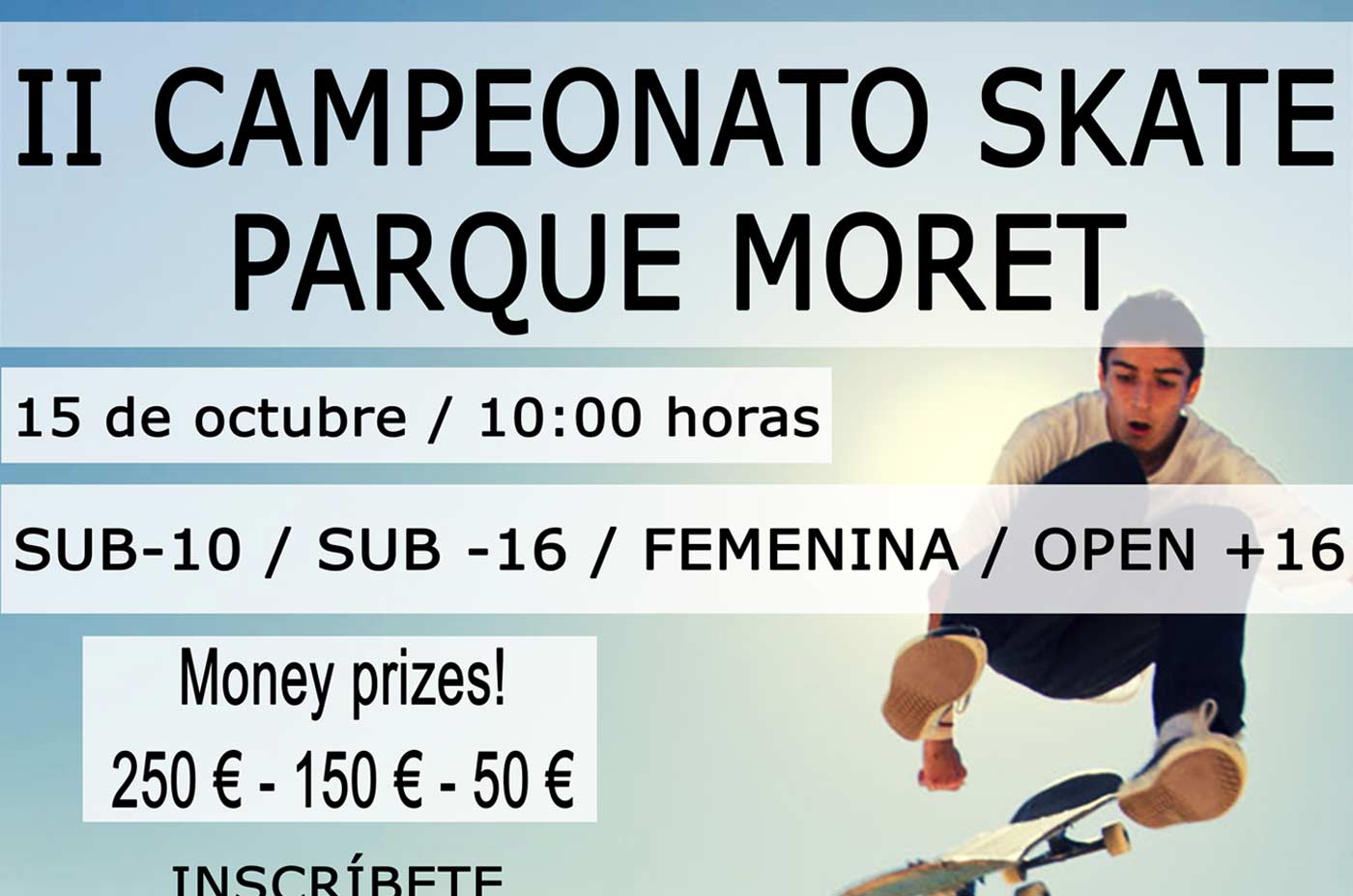 campeonato de Skate Parque Moret 2022