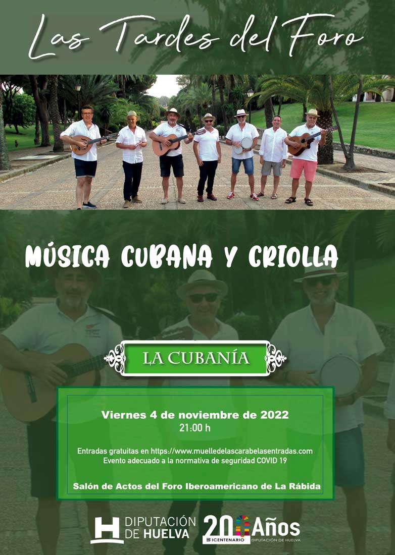 musica cubana y criolla la cubania las tardes del foro 4 de noviembre 2022