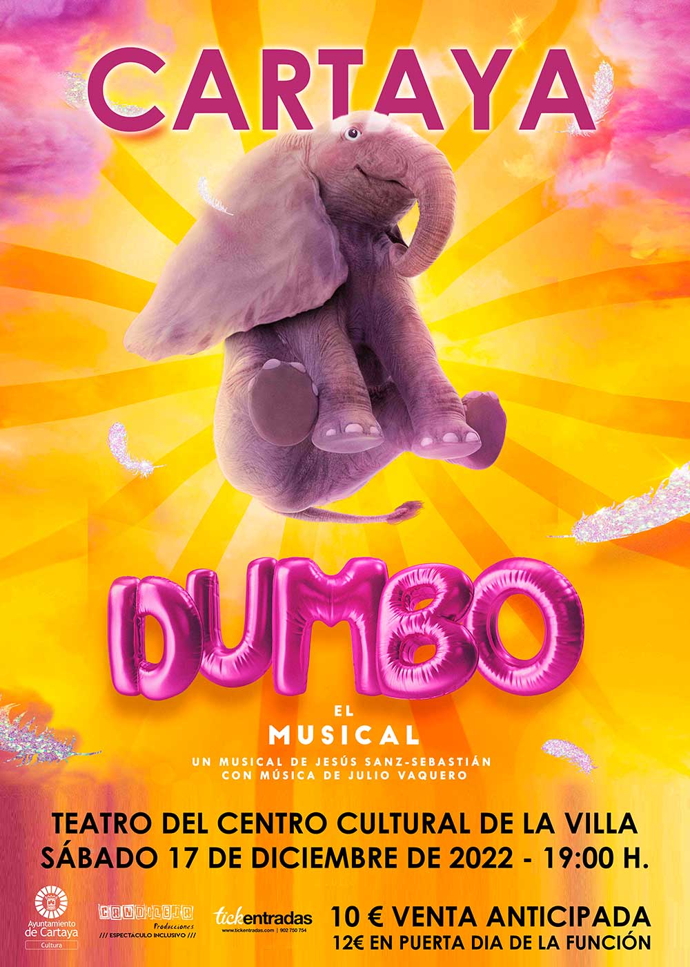 Dumbo en Cartaya musical 17 de diciembre 2022