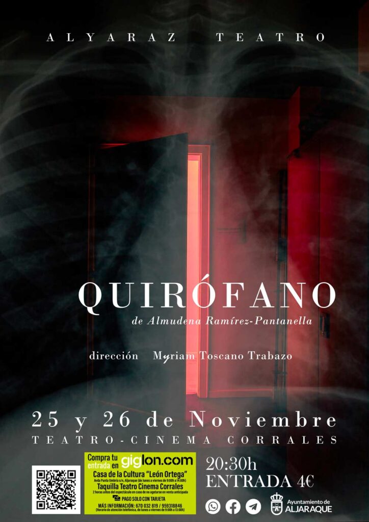 Quirofano teatro Corrales 25 y 26 de noviembre 1
