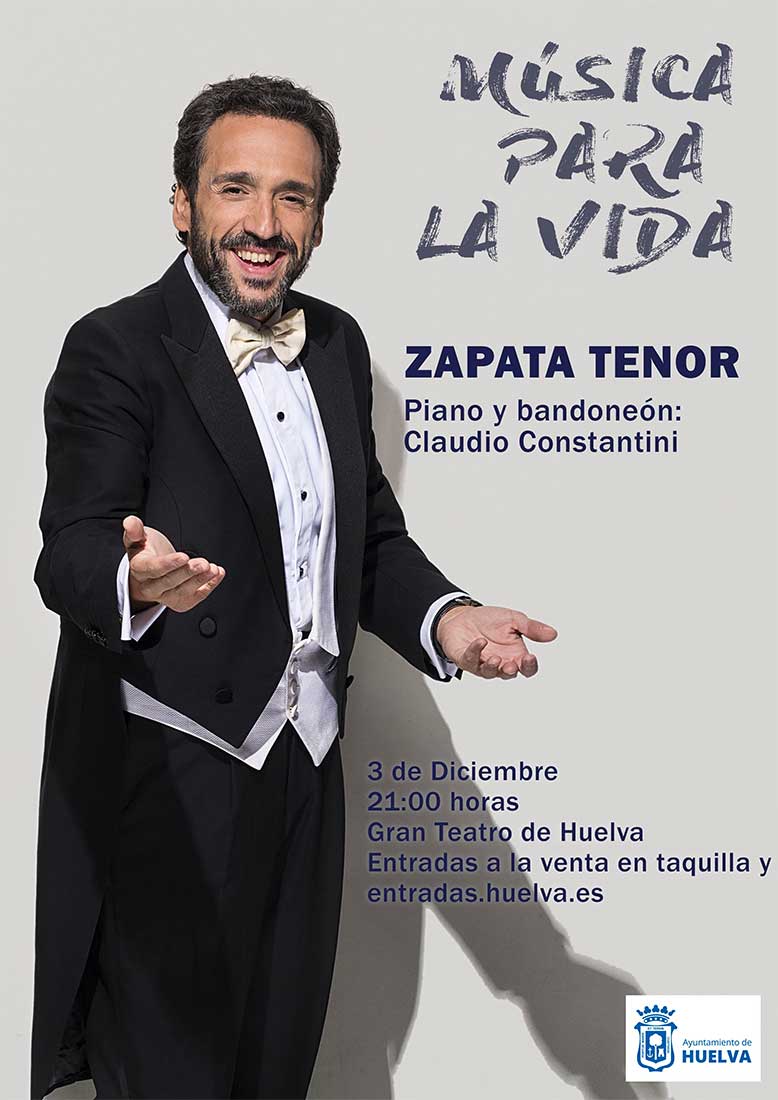 Zapata Tenor Musica para la vida Gran teatro 3 de diciembre 2022