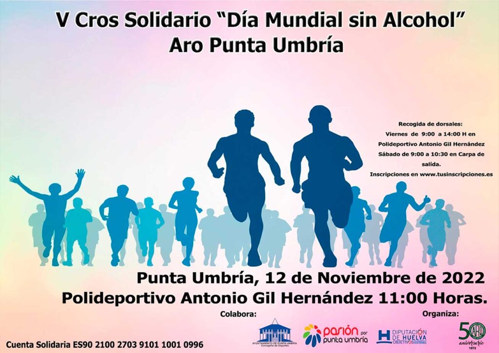 carrera cros solidario Punta Umbria 12 de noviembre 2022