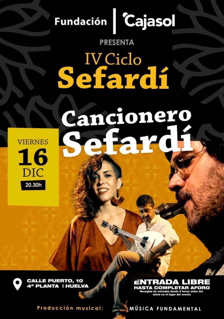 Cancionero sefardi 16 de diciembre Cajasol