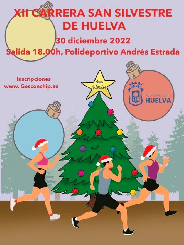 Carrera San Silvestre de Huelva 2022 30 de diciembre Andres estrada