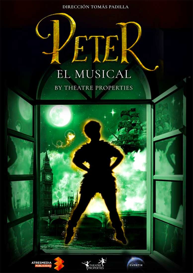 Peter el musical en Huelva Tomas Padilla Casa Colon 25 26 de Febrero 2023