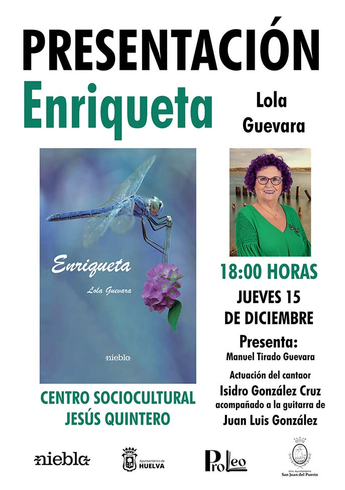 Presentacion Enriqueta Lola Guevara San Juan del puerto Proleo
