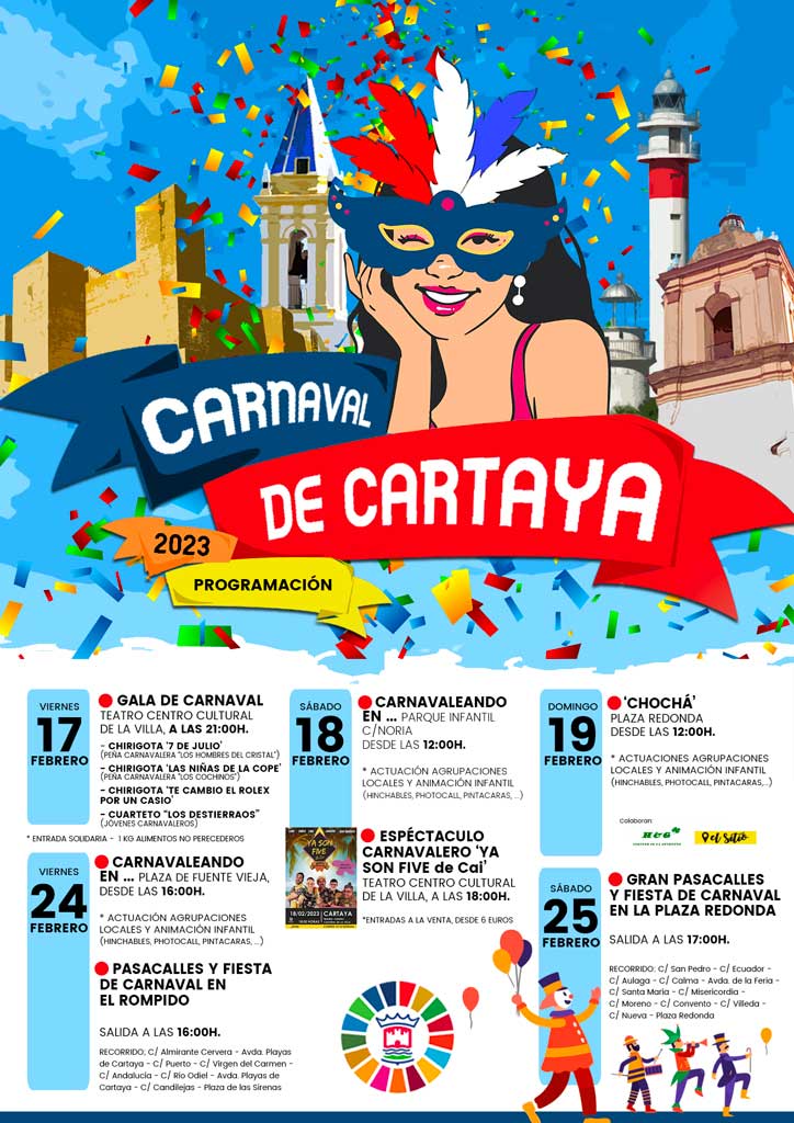 Carnaval de Cartaya 2023 programacion