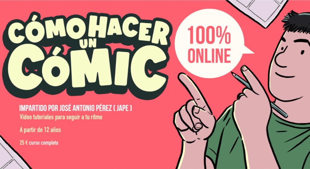 curso como hacer comic Jape