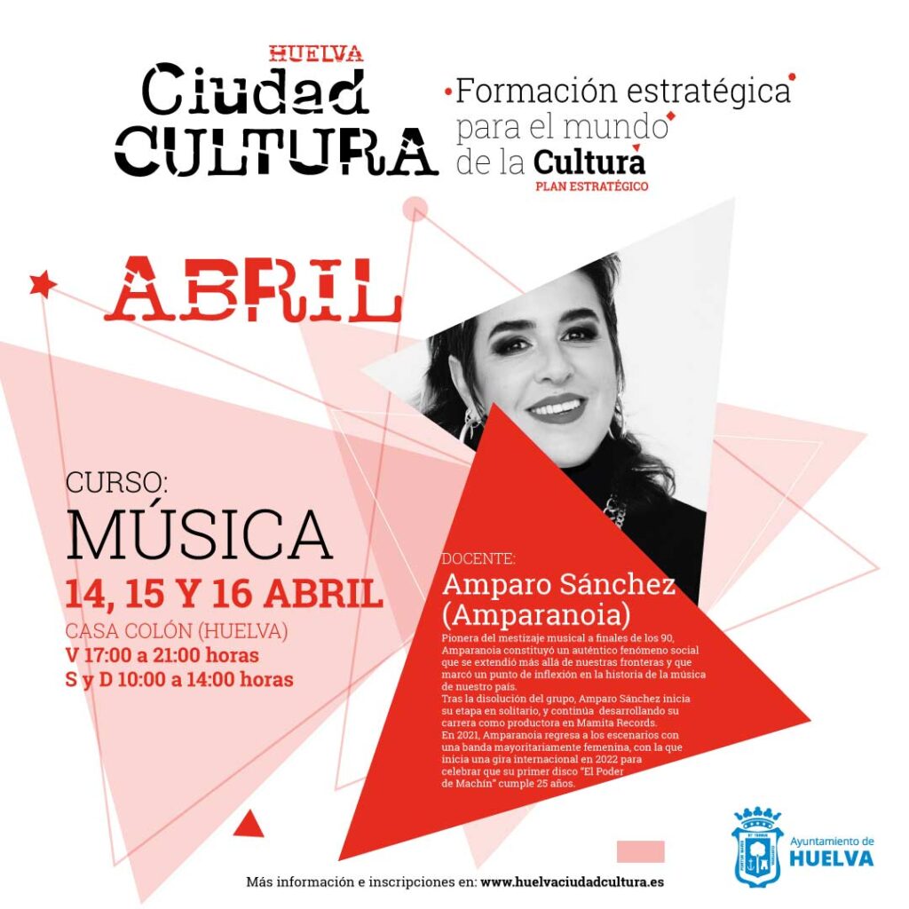 curso de musica con amparo sanchez Amparanoia abril Huelva 2023
