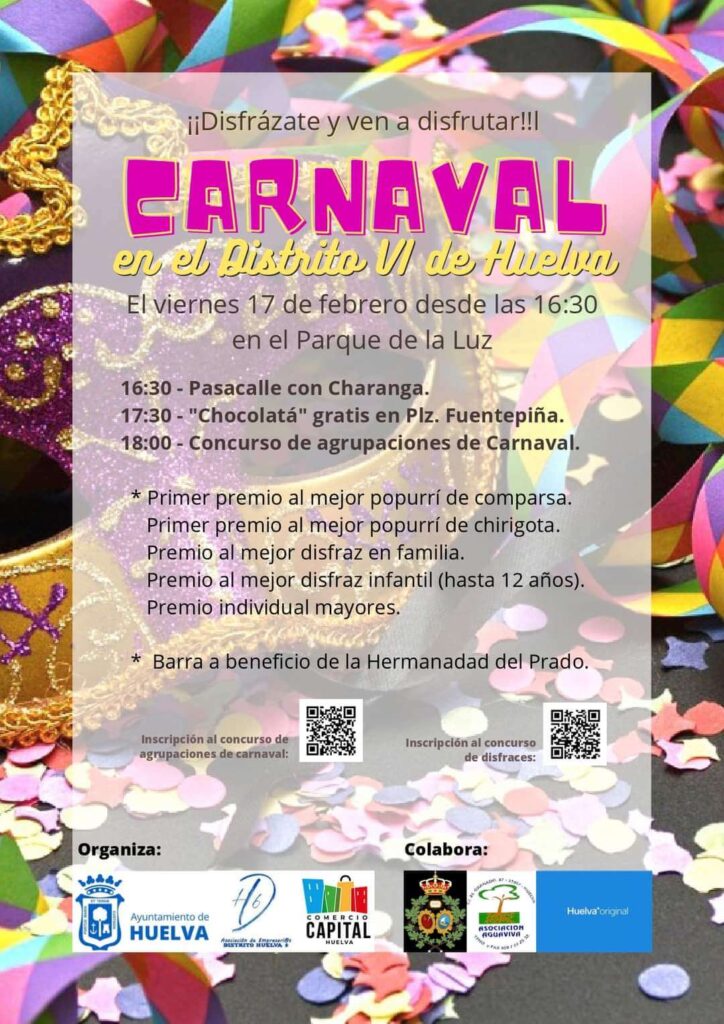 Carnaval en el distrito VI de Huelva en Fuentepina