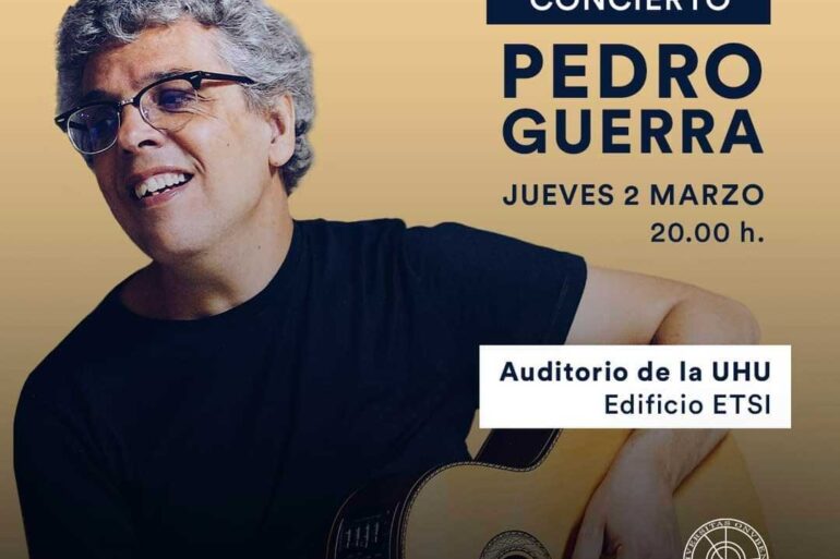 Pedro Guerra en Huelva Universidad 2 de marzo