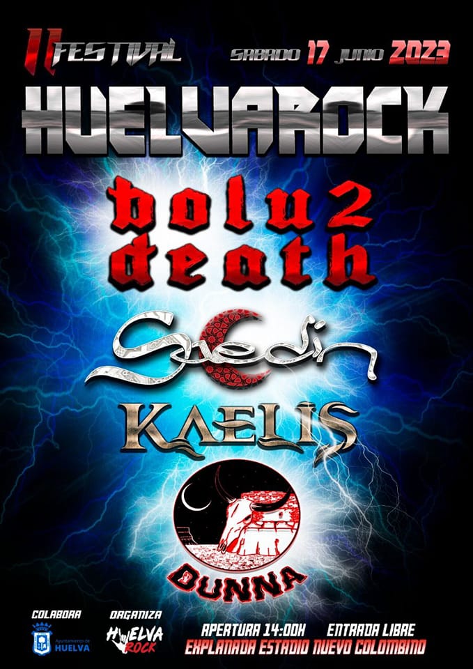 Festival Huelva Rock 2023 Bolu2 Death 17 de junio