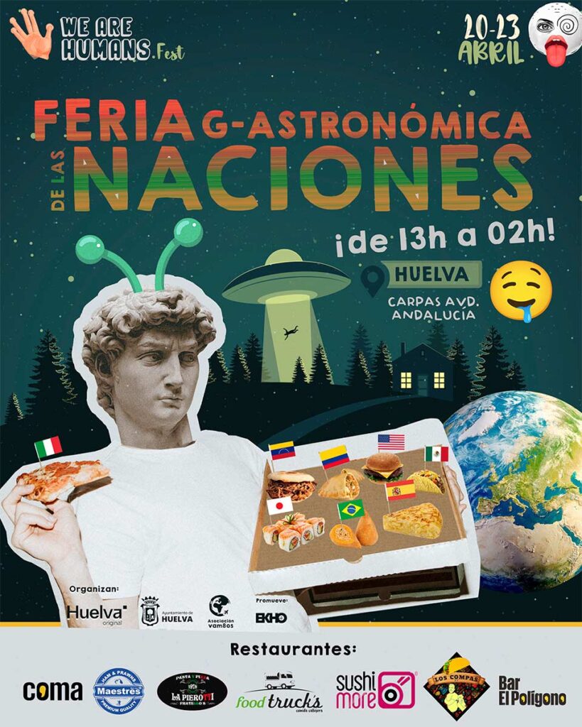 Feria gastronomica de las naciones 20 23 de abril 2023 we are humans fest