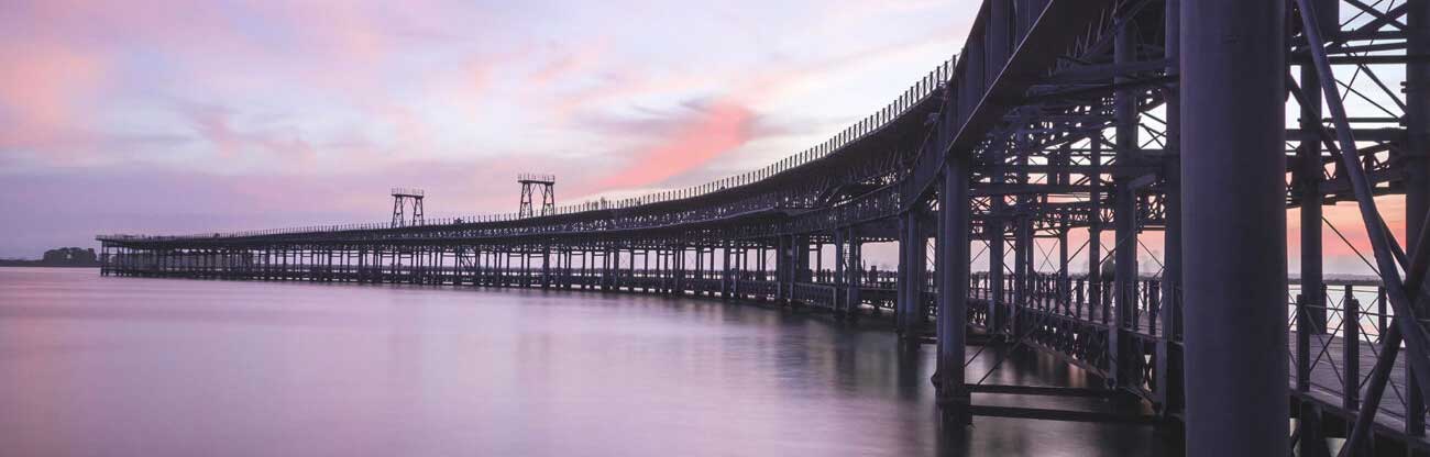 Muelle del Tinto Paseo de la Ria de Huelva