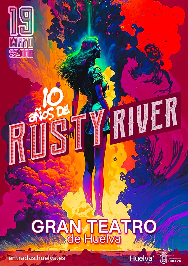 Rusty River 10 anos Gran teatro 19 de mayo 2023