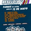 Fiesta de la rebeldia 13 de mayo 2023 parque de Zafra pce