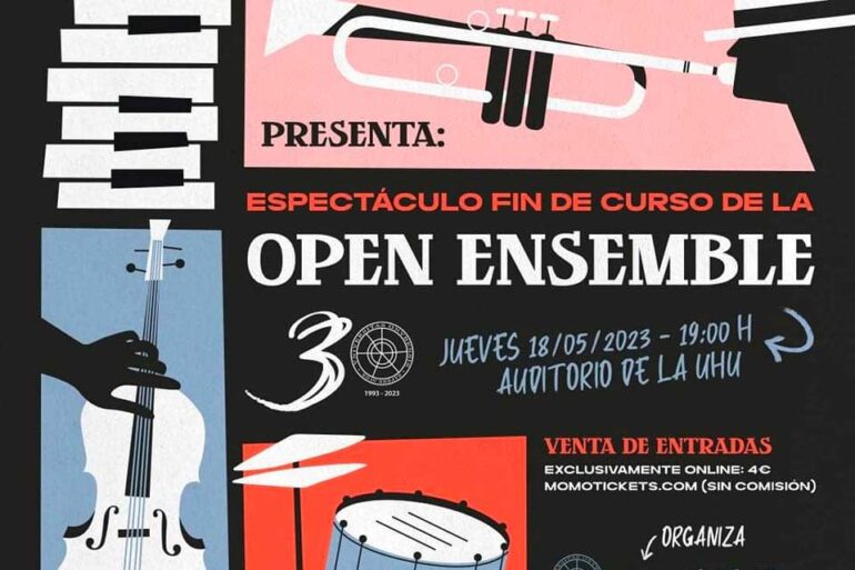 Open ensemble 2023 onujazz universidad de Huelva 18 de mayo