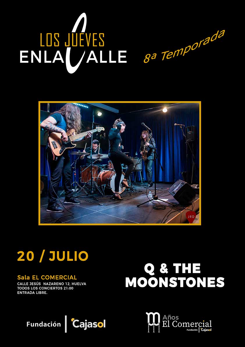 q and the moonstones 20 de julio El Comercial 2023