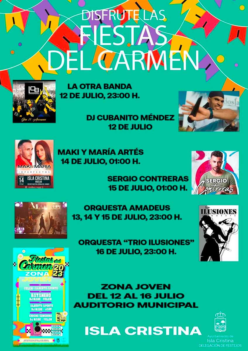 Fiestas del Carmen Isla Cristina 2023 Sergio Contreras Maki