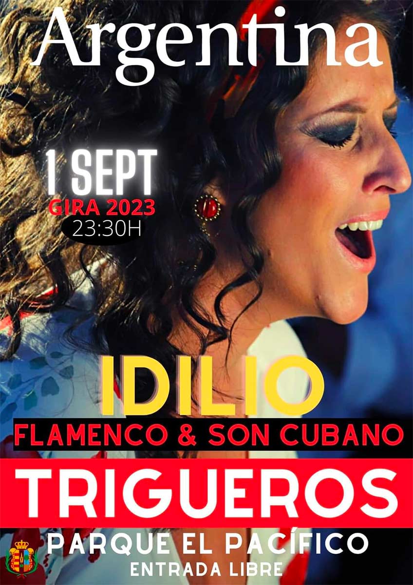 Argentina en concierto en Trigueros parque el pacifico 1 de septiembre 2023