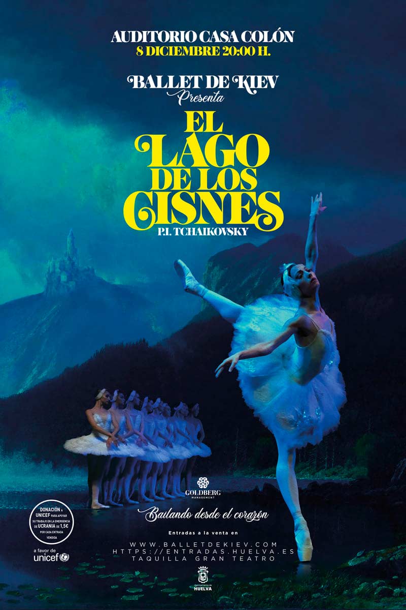 Ballet de Kiev el lago de los cisnes de tchaikovsky 8 de diciembre 2023