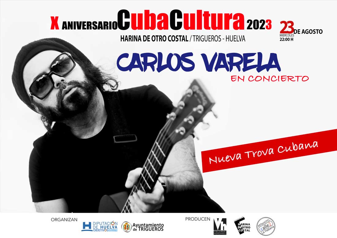 Concierto guitarrista Carlos Varela Nueva Trova Cubana