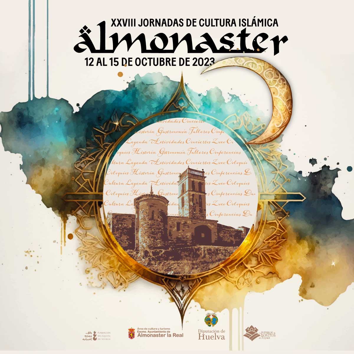 Jornadas de cultura Islamica 2023 Almonaster la Real del 12 al 15 de octubre islamicas