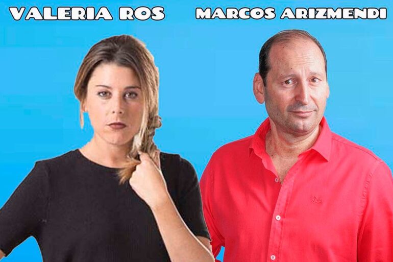 Marzos Arizmendi y Valeria Ros en el gran teatro de Huelva el sabado 28 de octubre 2023