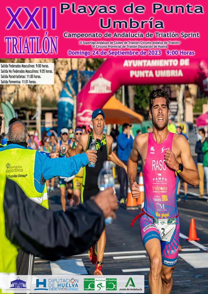 triatlon playas de punta umbria 24 de septiembre 2023