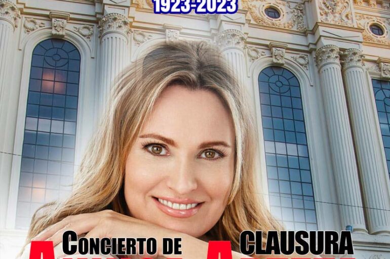 Ainhoa Arteta en concierto centenario Gran TEatro de Huelva 22 de diciembre 2023