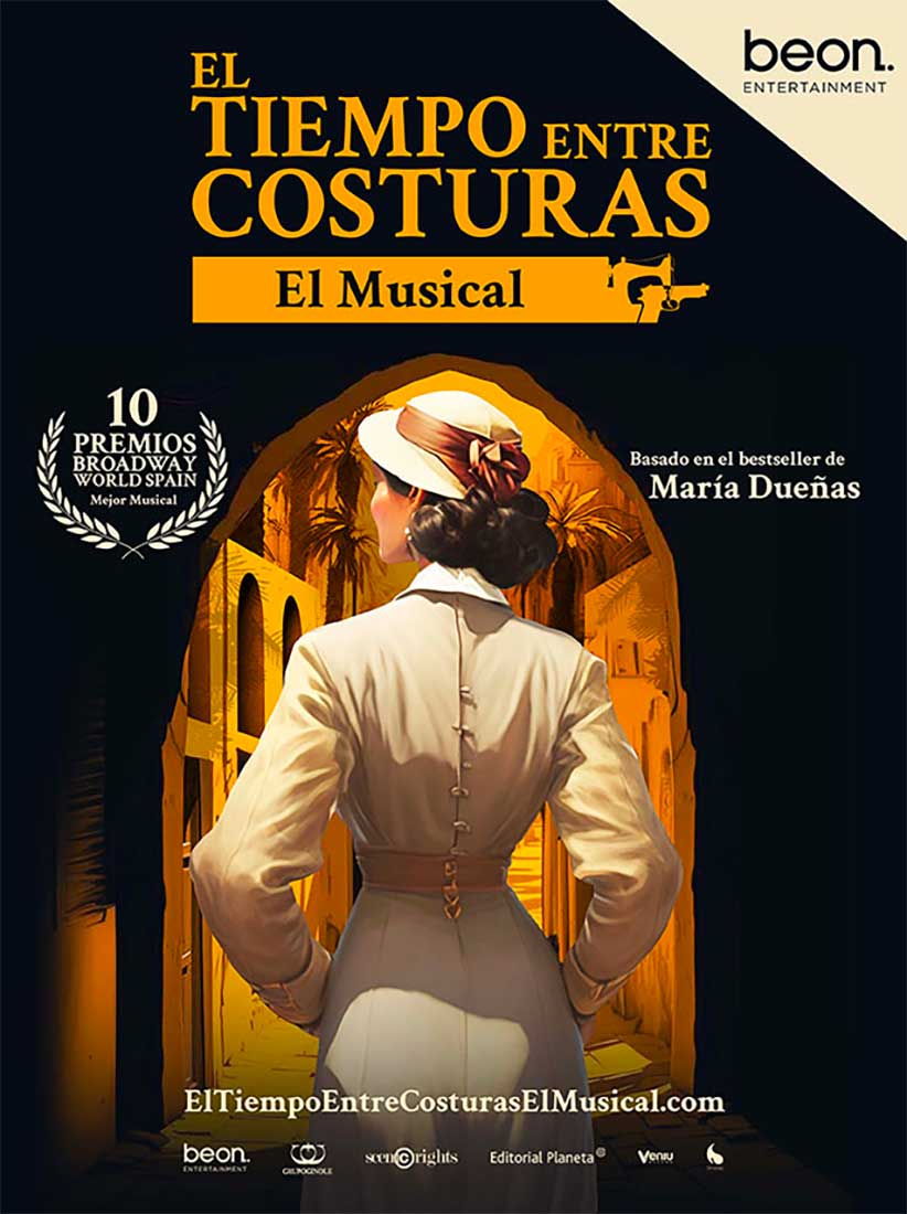 El tiempo entre costuras el musical en Huelva