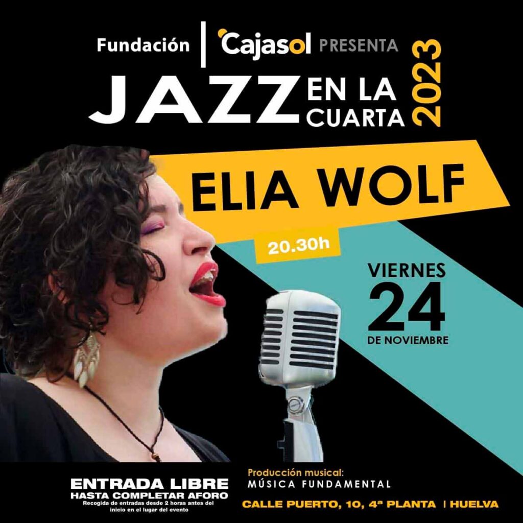 Elia Wolf Jazz en la cuarta 2023 conciertos