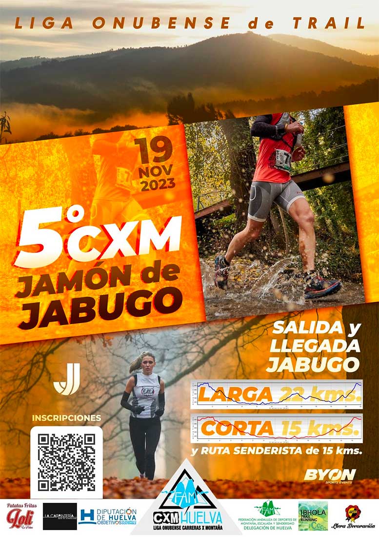 CxM jamon de jabugo 2023 carrera por monte 19 noviembre