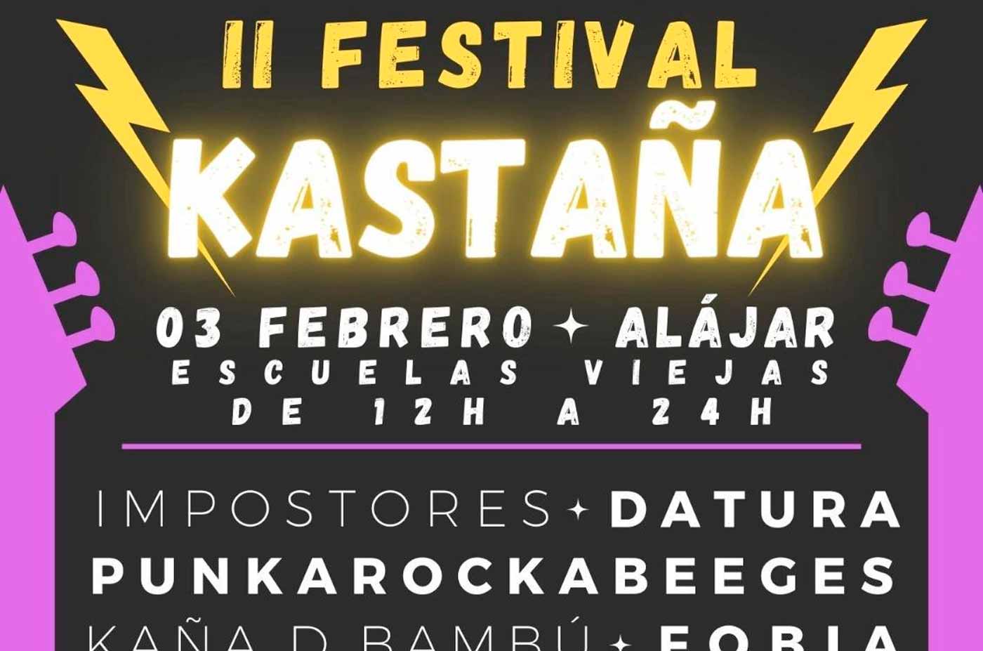 Festival Kastana Alajar 3 de febrero 2024