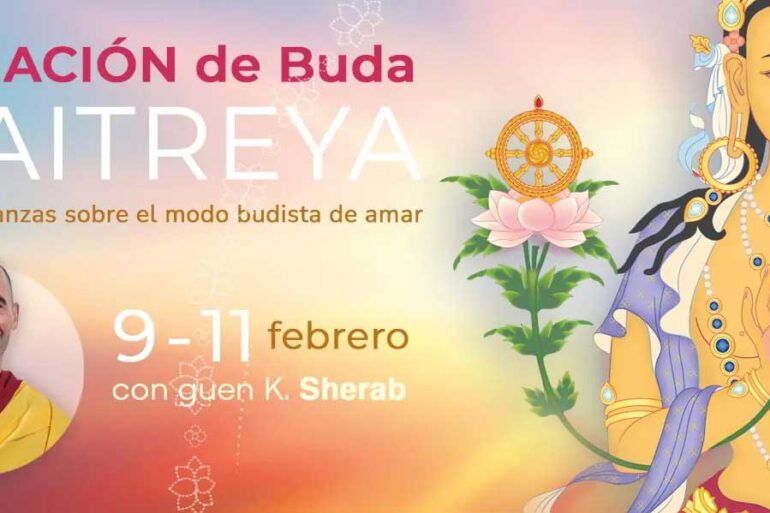 iniciacion budista Huelva del 9 al 11 de febrero 2024