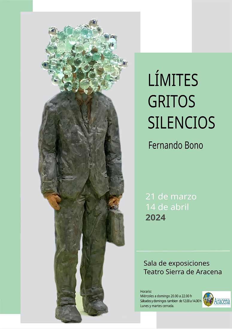 Exposicion Fernando Bono Teatro sierra de Aracena del 21 de marzo al 14 de abril 2024
