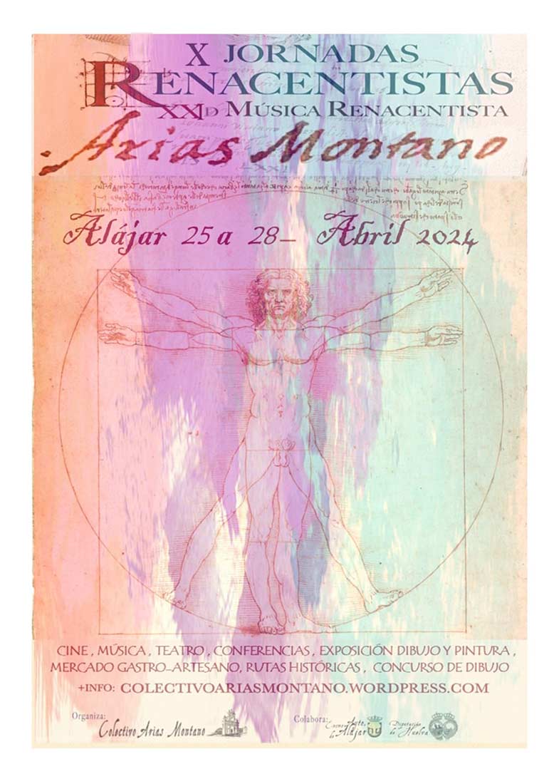 Jornadas renacentistas Alajar del 25 al 28 de abril 2024 musica renacentista cine musica teatro conferencias