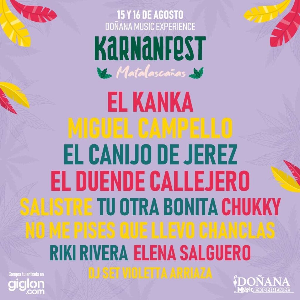 Karnanfest Matalascanas 15 y 16 de agosto 2024 el Kanka Miguel Capello El Canijo de Jerez