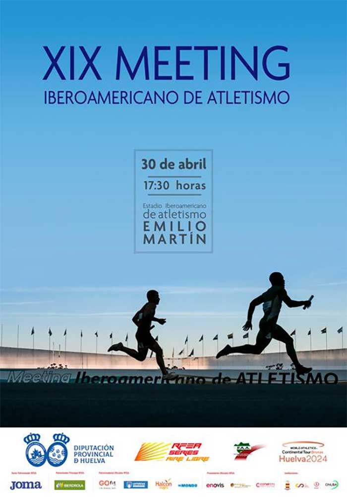 XIX Meeting iberoamericano de Atletismo 2024 30 de abril