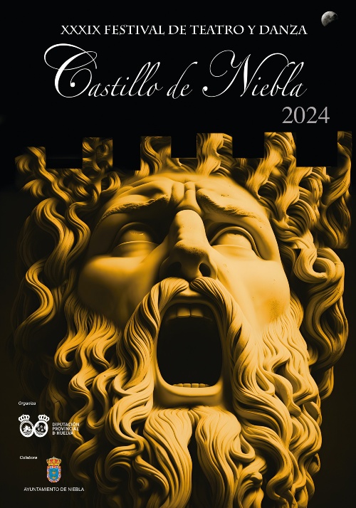 cartel castillo de Niebla 2024 festival de teatro y danza