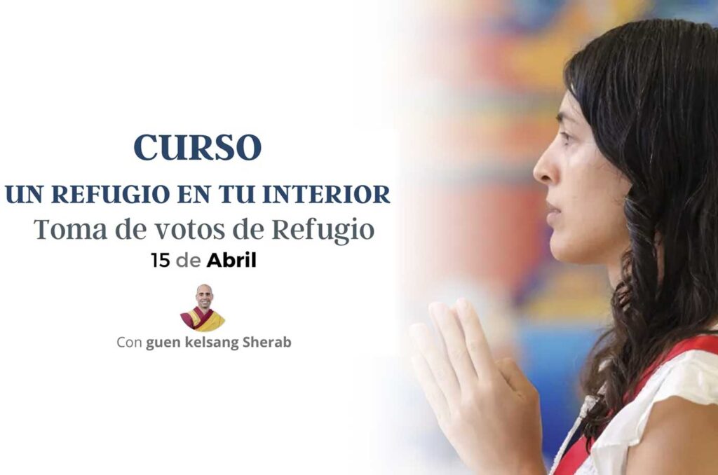 curso un refugio en tu interior toma de votos refugio 15 de abril 2024