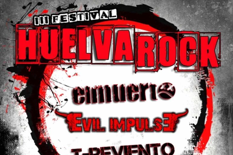 Festival Huelva Rock 2024 15 de junio entrada gratuita